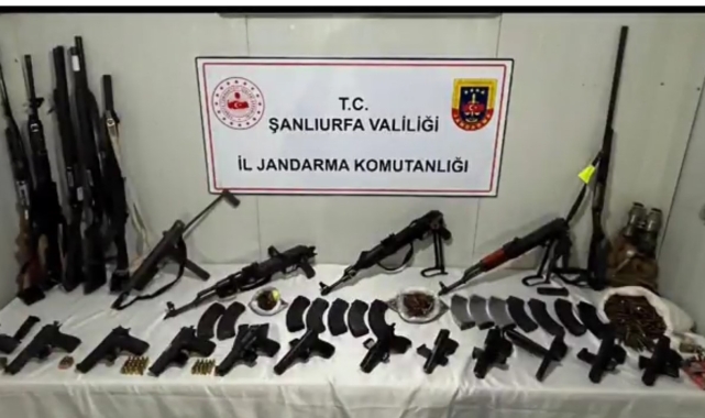Siverek'te silah kaçakçılığı operasyonu: 10 gözaltı