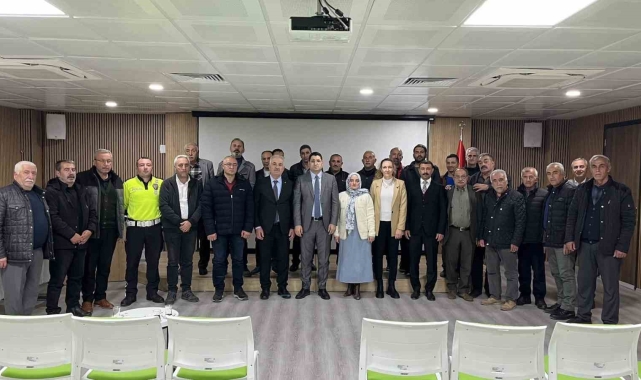 Taksicilere "Etkili İletişim ve Turizm Değerlerimiz" konulu seminer verildi