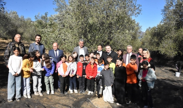 Tarladan sofraya zeytinyağının hikayesi çocuklara anlatıldı