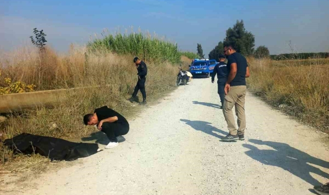 Tarsus'ta sulama kanalında ceset bulundu