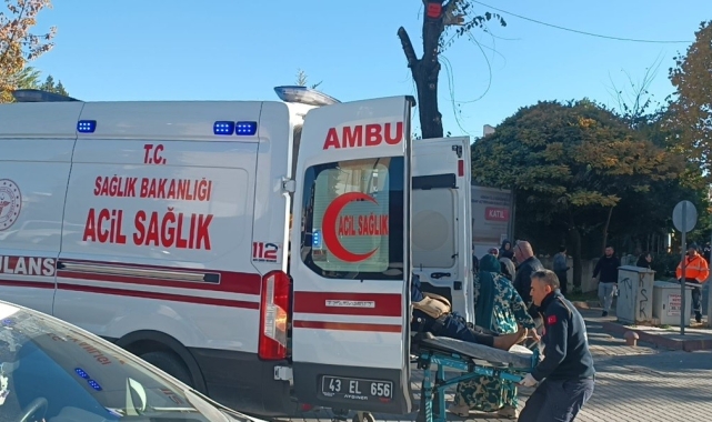 Tavşanlı'da trafik kazası: 1 yaralı