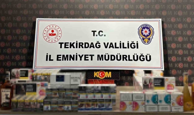 Tekirdağ merkezli 5 ilde dev operasyon: Binlercesi ele geçirildi