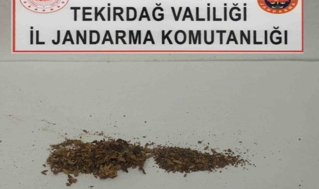 Tekirdağ'da 3 ayrı operasyonda uyuşturucu ele geçirildi