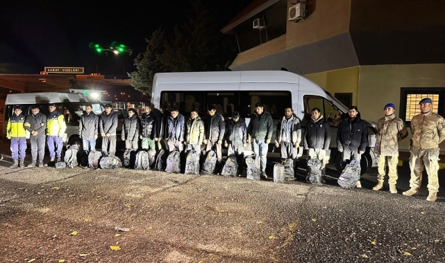 Tekirdağ'da düzensiz göç operasyonu: 21 göçmen yakalandı
