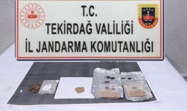Tekirdağ'da uyuşturucu operasyonları: Çok sayıda uyuşturucu madde ele geçirildi