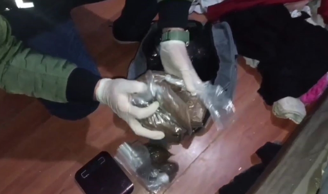 Tekirdağ'da uyuşturucu operasyonu: 1 kilo 895 gram bonzai ele geçirildi