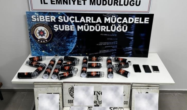 Tekirdağ'ın sokaklarına yasa dışı bahis sitelerinin reklamını yazan 3 kişi tutuklandı