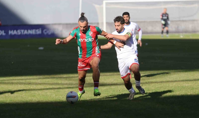 TFF 3. Lig: Karşıyaka: 2 - Kahramanmaraşspor: 2