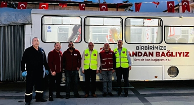 THK, Kan Bağışı Haftasında Kızılay'ı yalnız bırakmadı