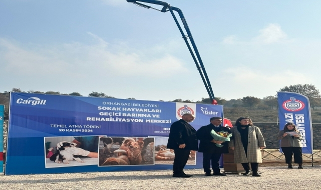 TİDER ve Cargill'den Orhangazi'ye Sokak Hayvanları Rehabilitasyon Merkezi