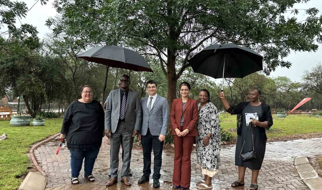 TİKA, Güney Afrika'da üniversitede medikal bahçe kurdu