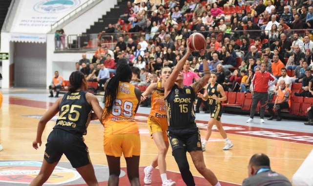 TKBL: Melikgazi Kayseri Basketbol: 57 - Fenerbahçe Opet: 89