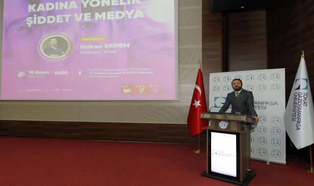 TOGÜ'de "Kadına Yönelik Şiddet ve Medya" konferansı düzenlendi