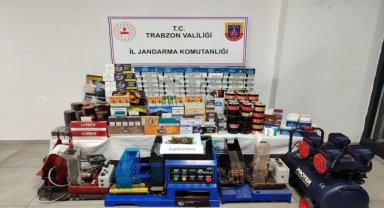 Trabzon'da kaçakçılık operasyonunda 1 şüpheli hakkında işlem yapıldı