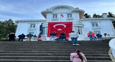 Trabzon'daki Atatürk Köşkü'nü binlerce kişi ziyaret etti