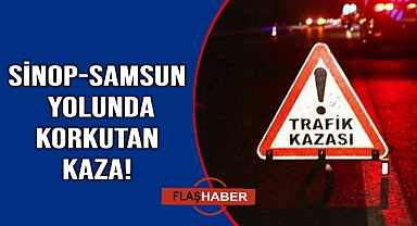 Traktör tırla çarpıştı