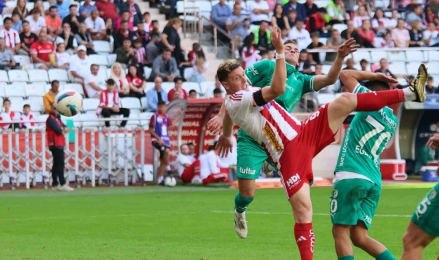 Trendyol Süper Lig: Antalyaspor: 3 - Bodrum FK: 2