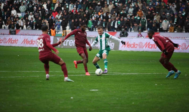 Trendyol Süper Lig: Konyaspor: 1 - Hatayspor: 1