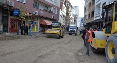 Türkeli'de asfalt çalışmaları hız kazandı