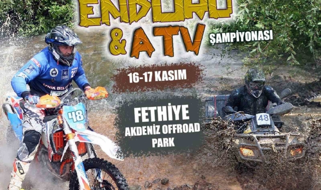 Türkiye Enduro ve ATV Şampiyonası finali Fethiye'de