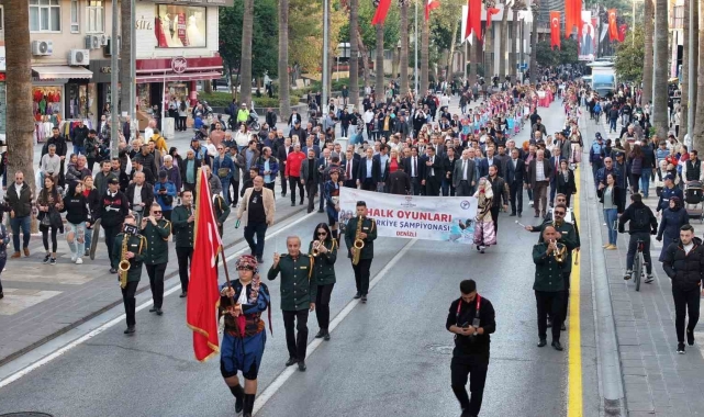 Türkiye'nin renkleri sanat şehri Denizli'de buluştu