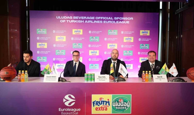 Uludağ İçecek ile Turkish Airlines EuroLeague arasında işbirliği anlaşması