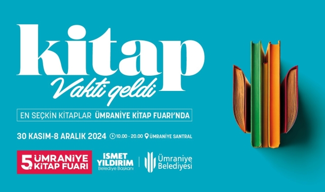 Ümraniye'de kitap fuarı 5. kez kapılarını açıyor