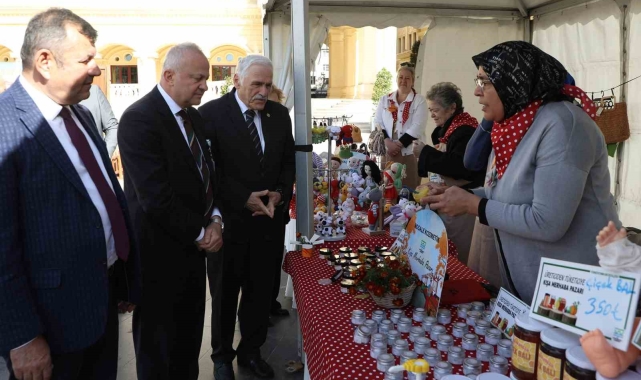 Üreticiden Tüketiciye Kışa Merhaba Pazarı Büyükçekmece'de açıldı