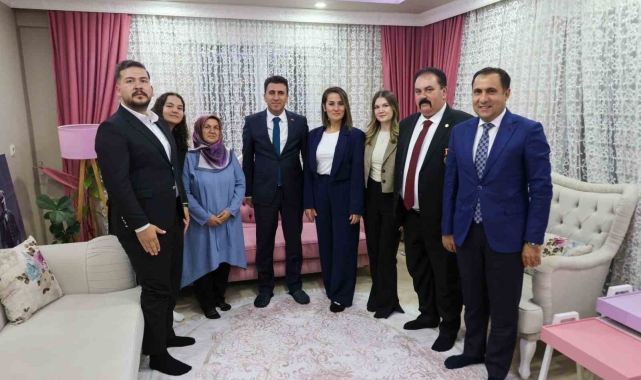 Vali Aygöl ve İl Müdürü Türkoğlu'ndan gazi ziyareti