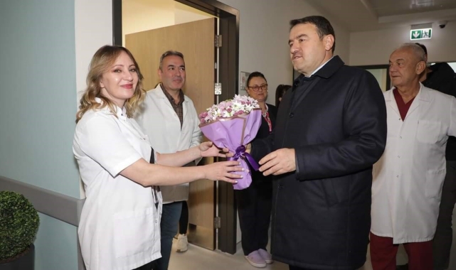 Vali Musa Işın'dan Dünya Radyoloji Günü'nde anlamlı ziyaret