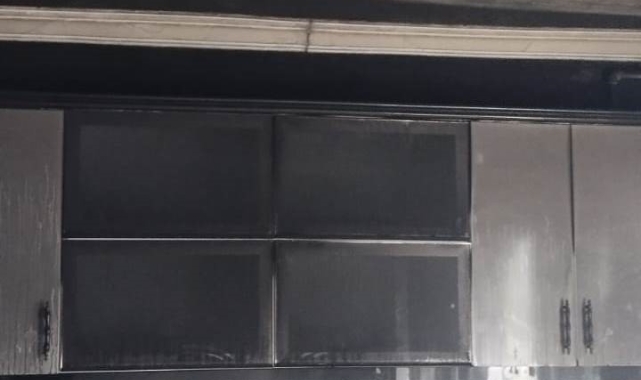 Van'da ev yangını