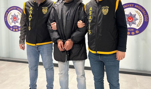 Yalova'da 46 yıl kesinleşmiş hapis cezası bulunan hükümlü yakalandı