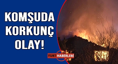 Yaşlı adam yanarak can verdi