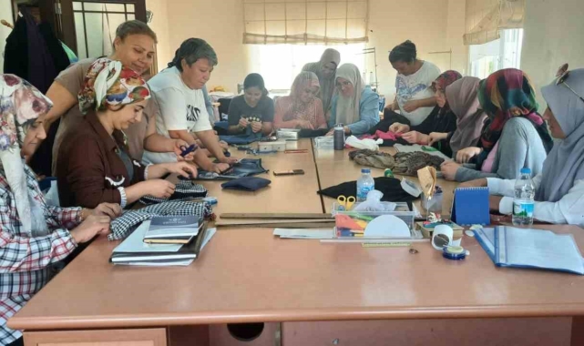 Yatağan Halk Eğitim Merkezi, geleneksel el sanatlarını kurslarla canlandırıyor