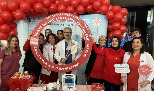 Yatak yaralarına dikkat çekmek için etkinlik düzenlendi