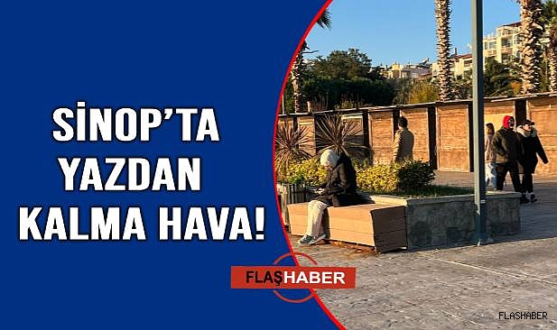 Yazdan kalma hava, vatandaşları sokağa çıkardı
