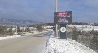 Yedigöller Milli Parkı yolu ulaşıma kapatıldı
