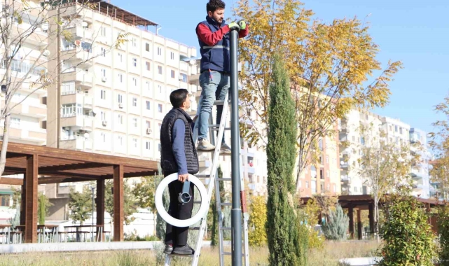 Yenişehir Millet Bahçesi'nde kapsamlı bakım çalışması başlatıldı