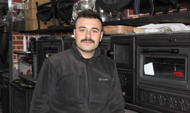 Yılın modası şömineli önü siyah sobalar