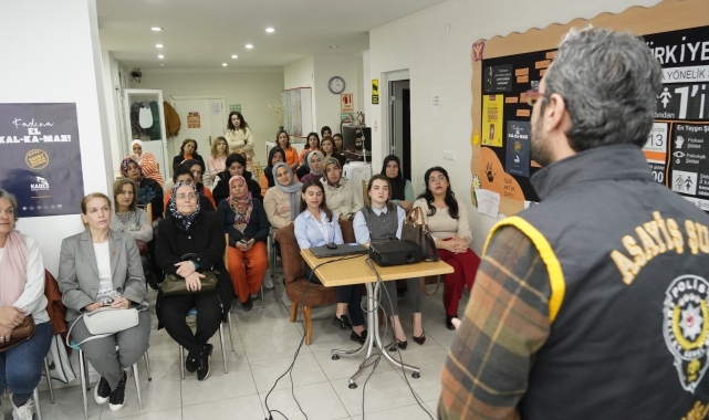 Yunusemre'de kadına şiddete geçit yok