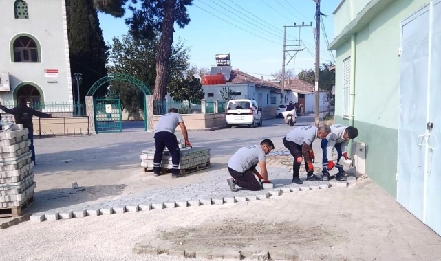 Yunusemre'de sokaklar yenileniyor