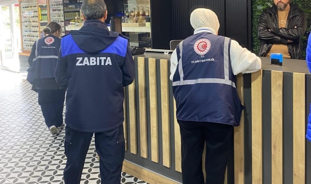 Zabıta ekipleri güvenli alışveriş için denetimde