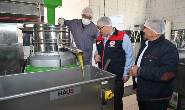 Zeytinyağı üretim ve satış yerlerinde denetimler devam ediyor