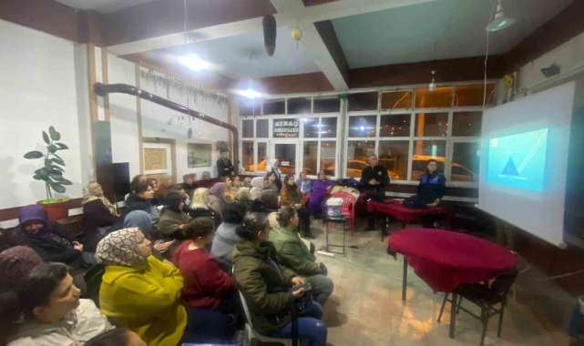 Zonguldak Emniyet Müdürlüğü'nden vatandaşlara bilgilendirme eğitimi