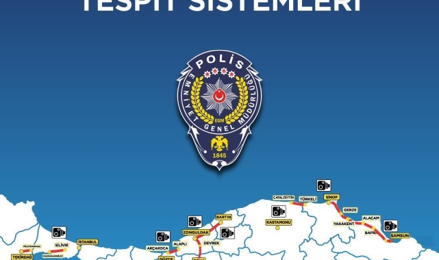 Zonguldak'ta ortalama hız denetimleri başladı