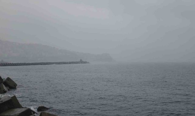 Zonguldak'ta sis etkili oldu