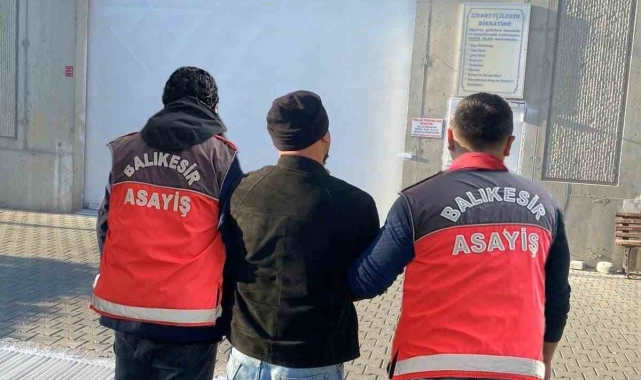 62 yıl 6 ay hapis cezası bulunan şahıs yakalanarak cezaevine teslim edildi
