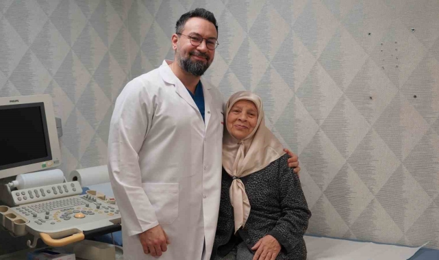 72 yaşındaki hasta, 'stentleme tedavisi' ile artık daha sağlıklı