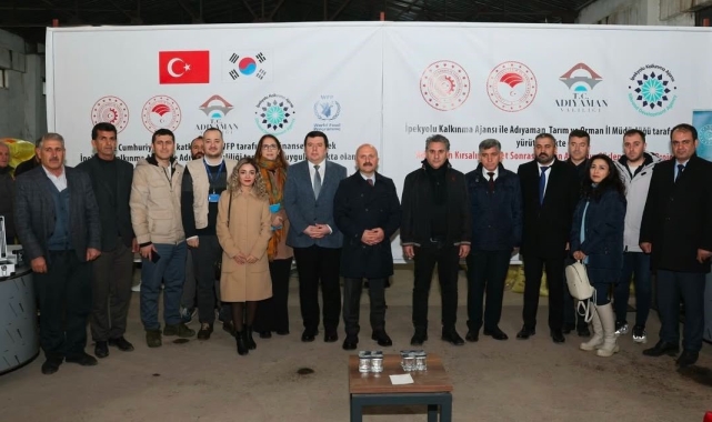 Adıyaman'da çiftçilere süt tankı desteği