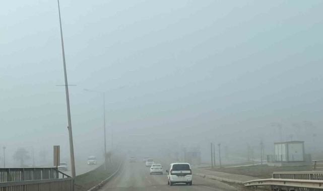 Adıyaman'da yoğun sis etkili oldu